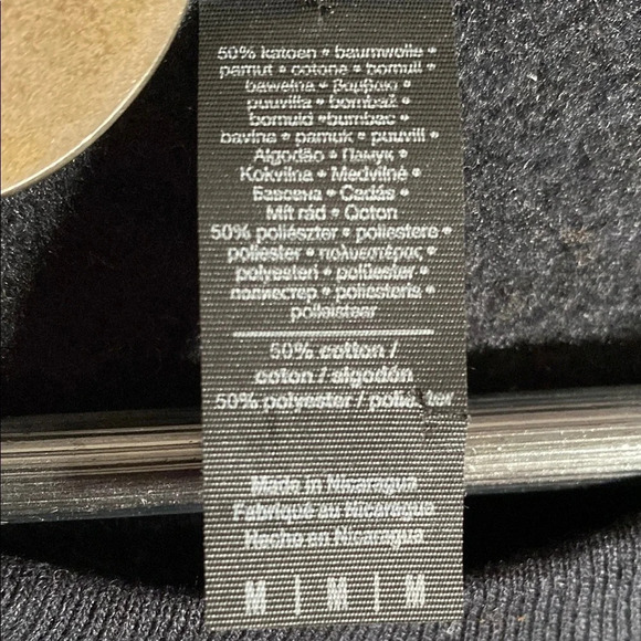 Gildan Black Heavy Blend Sweatshirt “Vibrant.” Graphic Crewneck Pullover M - Picture 3 of 7